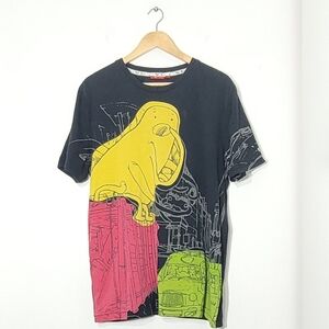 Puma x Kozyndan Londamned RARE Cotton Short Sleeve Shirt Abstract Monster